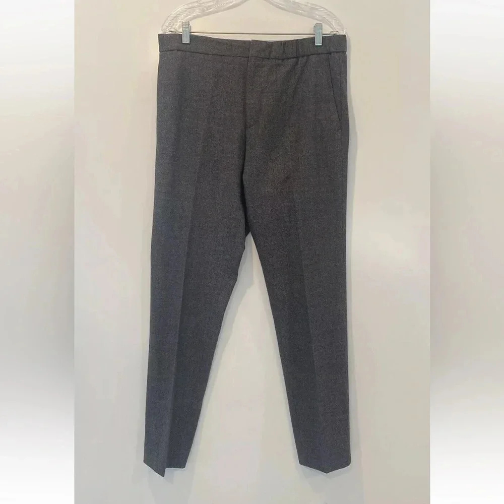 COS Mens Gray Wool Blend Slim Tapered Tailored Dress Pants Size 32R 1427